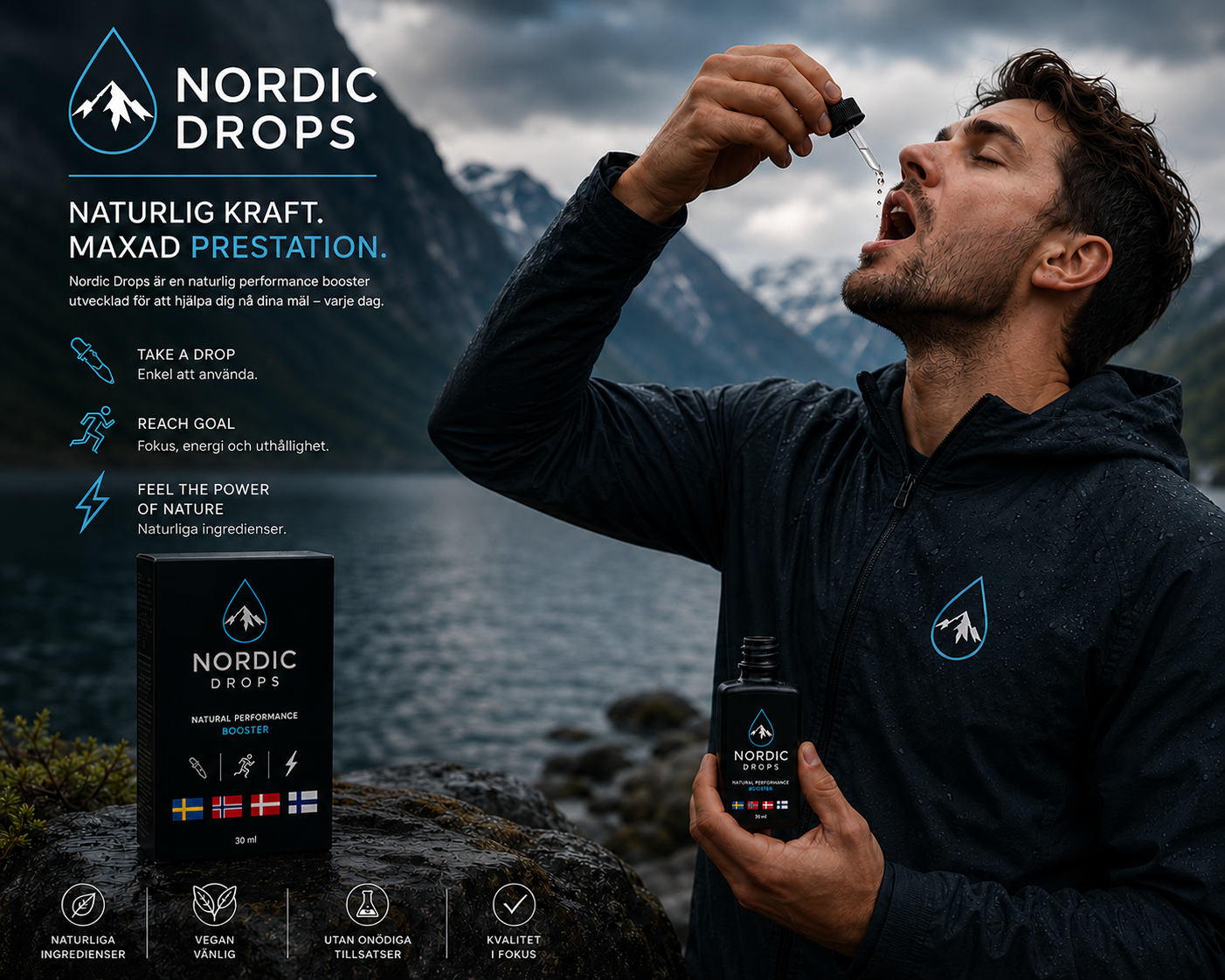 Nordic Dropz flaska